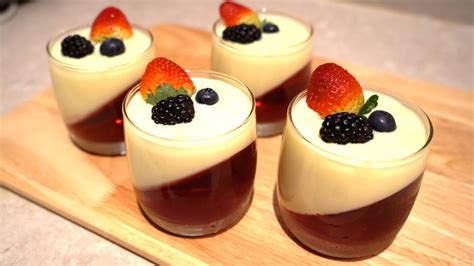 Jelly Custard Dessert Recipe Easy And Delicious Pudding Nooris