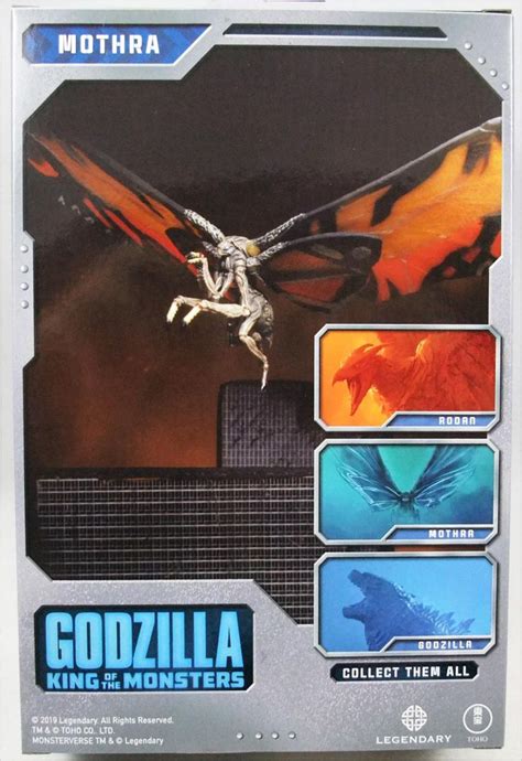 From erased nazca lines to the hidden temple of the moth, the name mothra is woven throughout the most secret mythologies of our planet. Godzilla King of the Monsters (2019) - NECA - Mothra 7'' action-figure