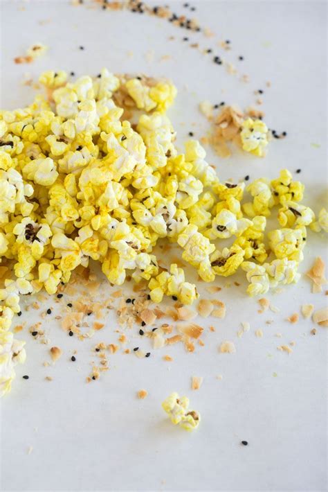 Turmeric Popcorn We Like To Make A Batch Of This Turmeric Popcorn On A Saturday Or Sunday It