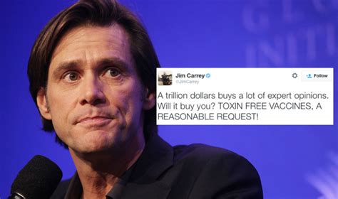 Jim Carrey Apologizes Over Vaccination Twitter Rant Photograph