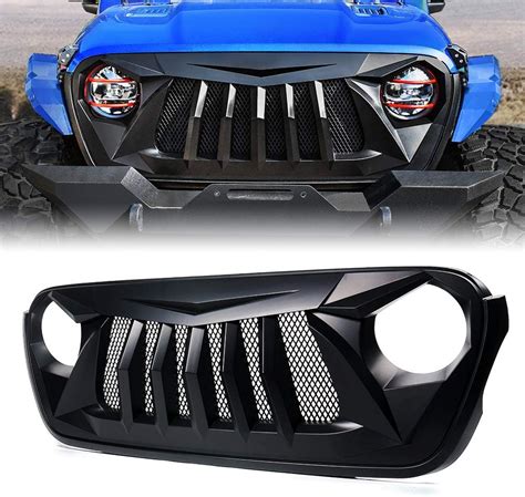 Buy Xprite Matte Black Front Grille Grid Grill Wmesh Compatible With