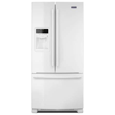 maytag mfi2269frw 33 inch wide french door refrigerator with beverage chiller™ compartment 22