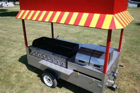 Grand Master Hot Dog Cart Vending Concession Trailer Brand New Hot