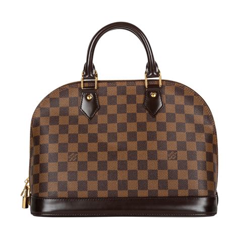Louis Vuitton Damier Ebene Canvas Alma Pm Bag My Luxury Bargain South