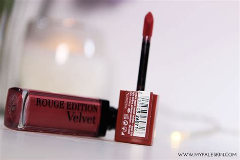 My Pale Skin Bourjois Rouge Edition Velvet 07 Nude Ist Review