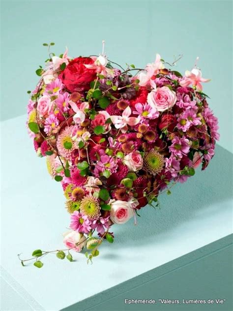 Decoration will decorate your holiday, it will be an excellent gift and decoration for the wedding! heart shaped floral arrangement | Funeral flowers ...