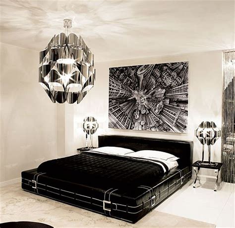 Search inspiration for bedroom design! Black And White Bedroom Interior Design Ideas