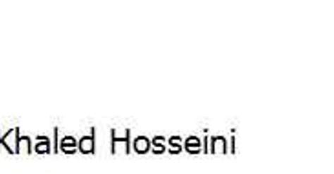 Thousand Splendid Suns Khaled Hosseini Imgur