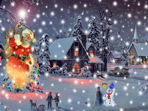 48 Animated Christmas Wallpapers For Desktop On Wallpapersafari