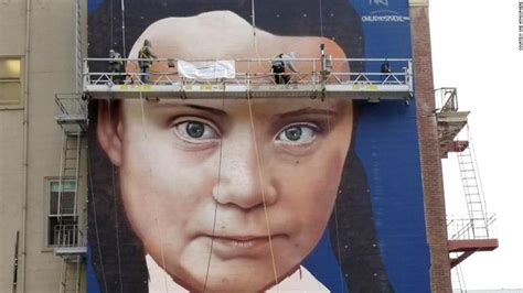 Greta Thunberg Is Getting A Huge Mural In Downtown San Francisco Cnn