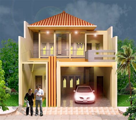 25 Inspirasi Terbaru Desain Rumah 2 Lantai Dengan Konsep Minimalis