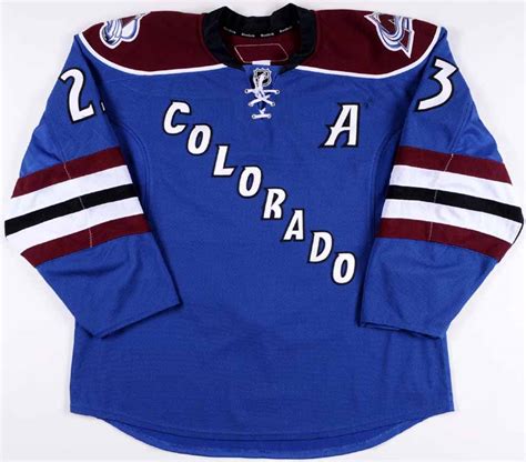 The nickname of the team's predecessor. 2009-10 Milan Hejduk Colorado Avalanche Game Worn Jersey ...