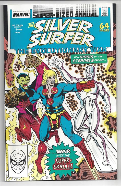 Silver Surfer Annual 1 1988 Marvel For Sale Online Ebay Silver