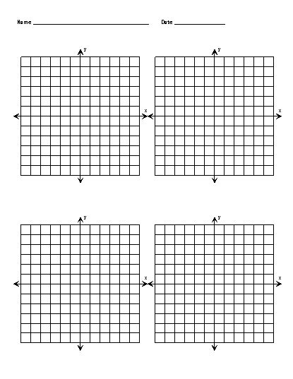 Data Illustrated Resources Coordinate Grid And Plane Worksheets