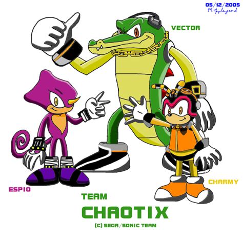 Team Chaotix By Bluebottleflyer On Deviantart