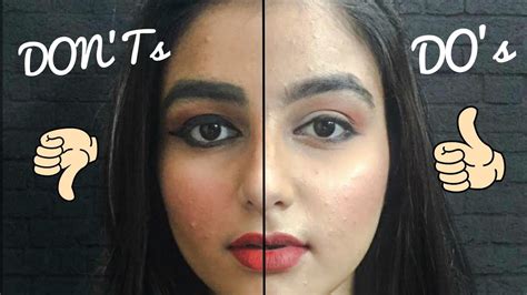 Common Mistakes Done In Every Makeup Dos And Donts Mistakes