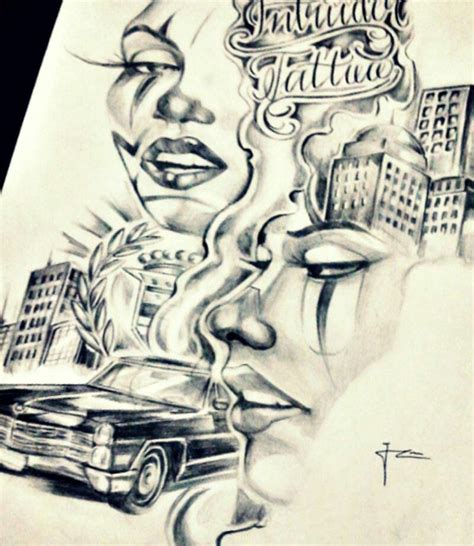 Ride Prison Drawings Chicano Drawings Chicano Art Tattoos Art