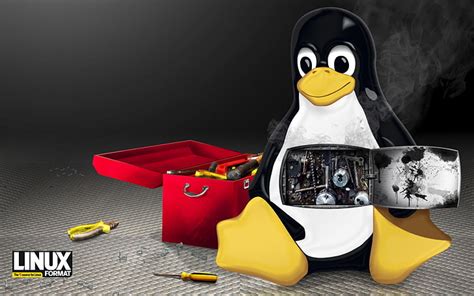 Linux Tux Penguins 1920x1200 Technology Linux Hd Art Linux Tux Hd