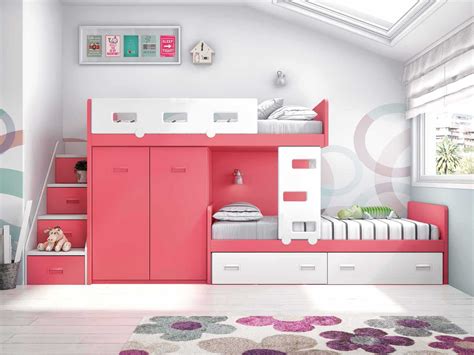 Le lit superposé est ultime sauveur d'espace, vous donnant deux lits tout en utilisant uniquement l'espace d'un. Lit Superpose Fille