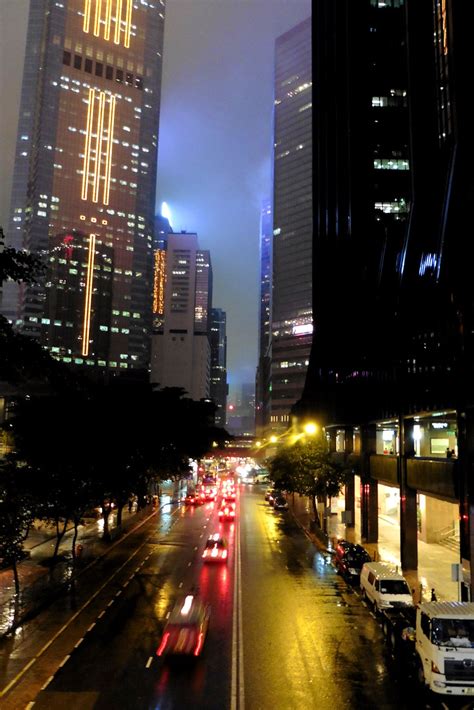 Wan Chai Buildings At Night Hong Kong China Chris Flickr