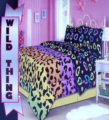 60x80 inches extra long throw bedspread bedding sets comforter bedding sets comforters coverlet bedding sets duvet cover bedding sets quilt cheetah print twin bedding. .CHEETAH WILD THING PRINT FULL COMFORTER SHEETS 5PC ...