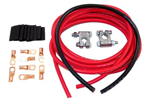 4 Gauge Battery Cable Kit Dave Poskes Performance Parts