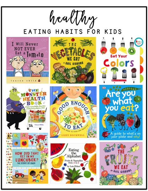 Eat the Rainbow! Healthy Eating Habits for Kids - Learning ...
