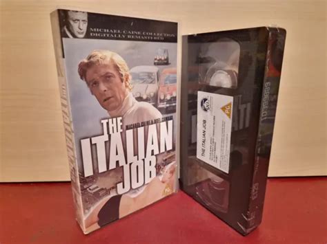 THE ITALIAN JOB Michael Caine PAL VHS Video Tape NEW SEALED H