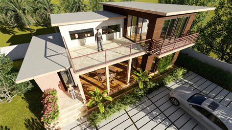 Two Storey Rest House Design Cool House Concepts