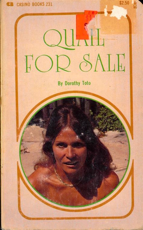 Quail For Sale Vintage Adult Paperback Uschi Digart Cover By