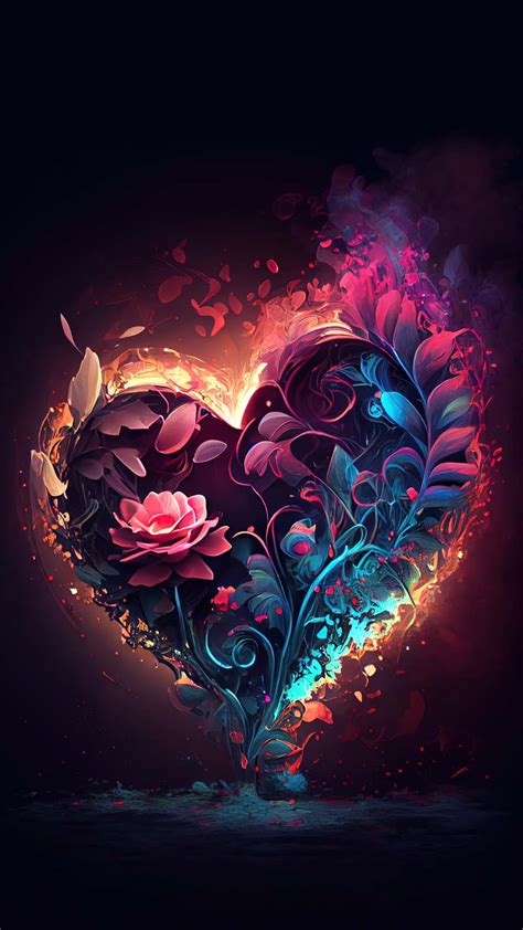 Top 999 Wallpaper Heart Images Amazing Collection Wallpaper Heart