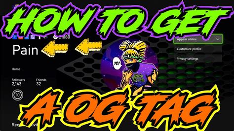 How To Get A Og Gamertagname On The Xbox Series X Xbox Series S And