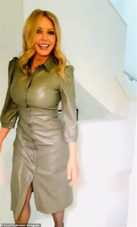 Carol Vorderman Continues To Show Off Her Pert Bottom Daily Mail