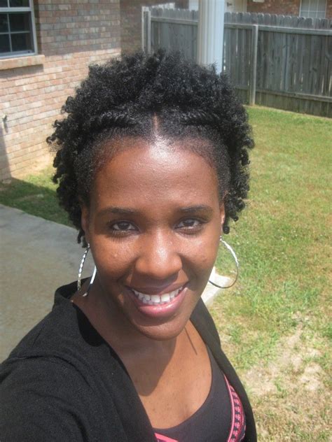 I do styles like this to prevent over manipulating my hair and. Flat Twist Curly Fro- Natural Hair Style | Curly Nikki ...