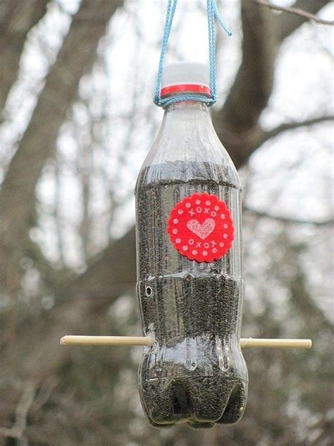 Brilliant Plastic Bottle Bird Feeder Ideas For Garden Bottle Crafts Coke Bottle Crafts