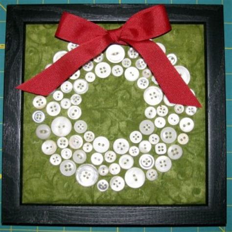 11 Button Wreath Craft Holiday Decorations Hubpages