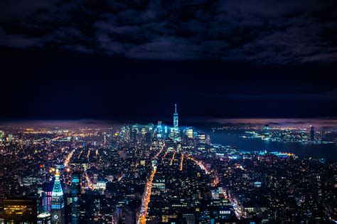 Nighttime In New York City