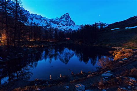 60 Blue Lake Cervino Matterhorn Stock Photos Pictures And Royalty Free