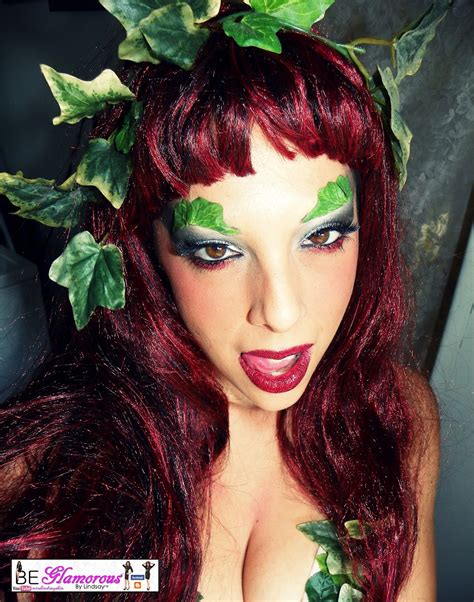 Be Glamorous By Lindsay Poison Ivy Makeup And Costume