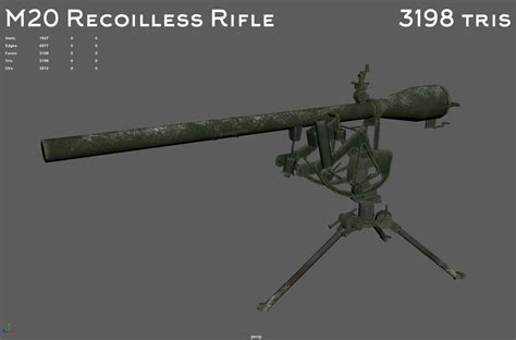 Valerio Lucidi M20 Recoilless Rifle