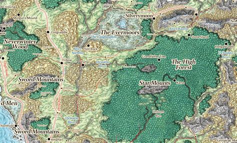 Dd Forgotten Realms Map Maps Catalog Online