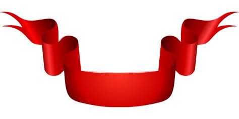 Download Ribbon Red Scroll Royalty Free Vector Graphic Pixabay