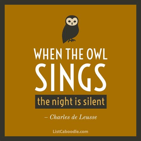 99+ Owl Quotes, Sayings, Captions (They're a Hoot!) | ListCaboodle in 2021 | Owl quotes, Sayings ...
