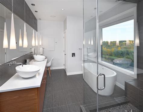 Browse our exceptional range of ensuite bathroom bundles, carefully designed to bring a coordinated and cohesive look and feel to your space. Ensuite - Contemporary - Bathroom - edmonton - by Habitat Studio