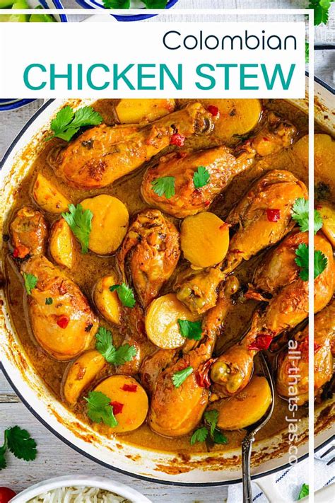 easy colombian chicken stew with potatoes sudado de pollo