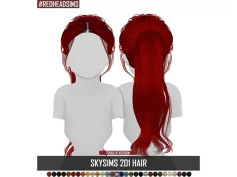 Skysims Hair Toddler 201 The Sims 4 Download