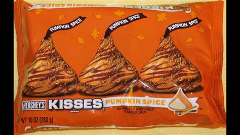Pumpkin Spice Hersheys Kisses Taste Test And Review Youtube