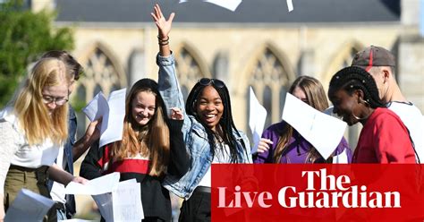 Gcse Results Day 2019 Increase In Top Grades Live Gcses The Guardian