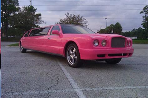 Bentley Model Pink Limos — Actionville Limousines Jacksonville