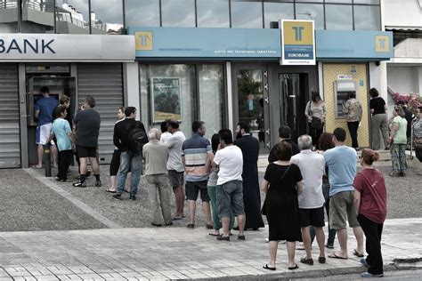Greek Debt Crisis Banks To Reopen Monday But Capital Controls Remain